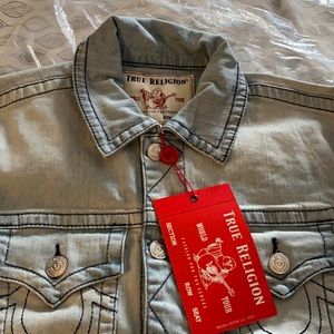True Religion men Jean jacket